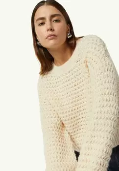 Джемпер MIT BERSCHNITTENEN SCHULTERN comma casual identity, бежевый