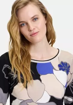 Джемпер MIT BLUMENPRINT Betty Barclay, черный