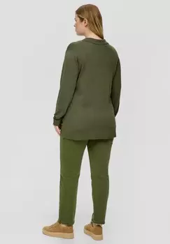 Джемпер MIT COLOUR BLOCKING Triangle, темно-зеленый