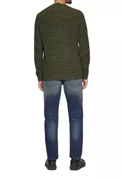 Джемпер MIT CREW NECK s.Oliver, оливковый