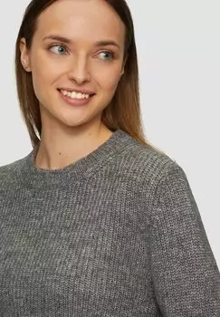 Джемпер MIT CREW NECK s.Oliver, темно-серый