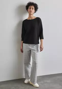 Джемпер MIT FEINER STRUKTUR Street One, черный