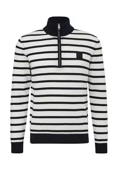 Джемпер MIT HALF-ZIP s.Oliver, темно-синий