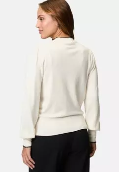 Джемпер MIT KONTRASTPASPEL zero, белый