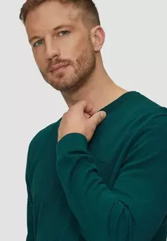 Джемпер MIT LOGO s.Oliver, цвет морской волны