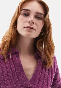 Джемпер MIT POLOKRAGEN OXXO, фиолетовый