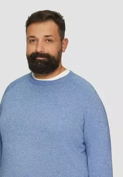 Джемпер MIT RIPPBNDCHEN s.Oliver, светло-голубой