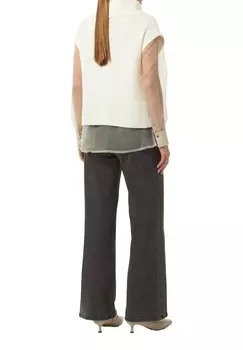 Джемпер MIT ROLLKRAGEN comma, белый