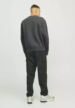 Джемпер MIT RUNDHALS EINFARBIG Jack & Jones, серый