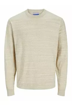 Джемпер MIT RUNDHALS Jack & Jones, бежевый