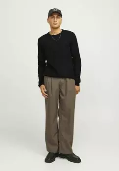 Джемпер MIT RUNDHALS Jack & Jones, черный