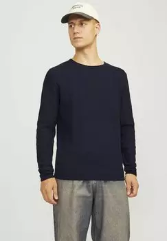 Джемпер MIT RUNDHALS Jack & Jones, синий