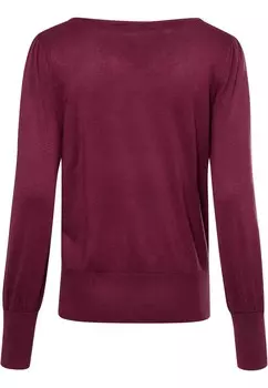 Джемпер MIT RUNDHALS zero, Бордо