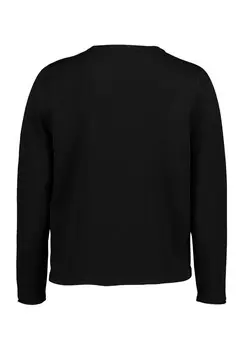 Джемпер MIT RUNDHALSAUSSCHNITT Cartoon, черный