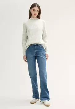 Джемпер MIT STEHKRAGEN TOM TAILOR DENIM, цвет Mottled Beige