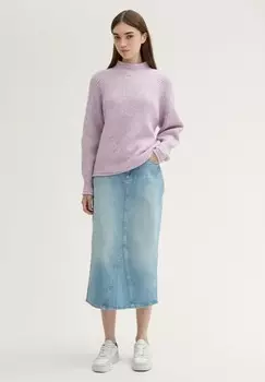 Джемпер MIT STEHKRAGEN TOM TAILOR DENIM, фиолетовый