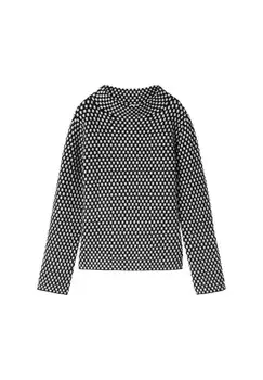 Джемпер MIT STEHKRGEN TOM TAILOR, черный