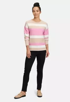 Джемпер MIT STREIFEN Betty & Co, коричневый