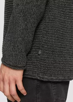 Джемпер MIT STRUKTUR QS, черный