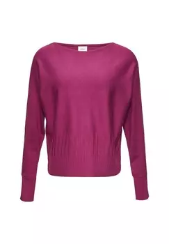 Джемпер MIT STRUKTURMUSTER AM SAUM s.Oliver BLACK LABEL, розовый