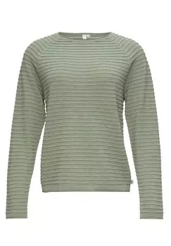 Джемпер MIT STRUKTURMUSTER QS, оливковый