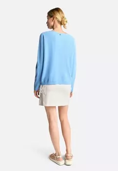 Джемпер MIT U-BOOT-AUSSCHNITT Rich & Royal, светло-голубой
