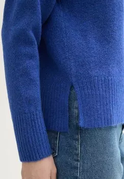 Джемпер MIT V-AUSSCHNITT TOM TAILOR DENIM, синий