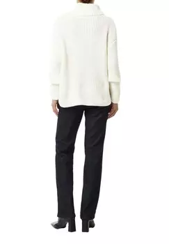 Джемпер MIT ZIERKNPFEN comma, белый