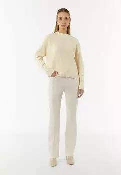 Джемпер MIT ZOPFMUSTER comma casual identity, молочный