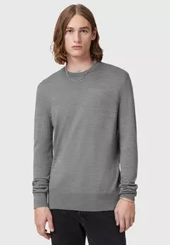 Джемпер MODE CREW AllSaints, светло-серый