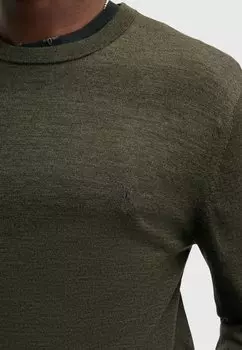 Джемпер MODE CREW AllSaints, зеленый