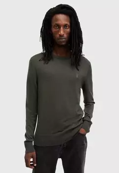 Джемпер MODE CREW AllSaints, зеленый