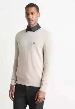 Джемпер MODERN CREW NECK SWEATER Calvin Klein Jeans, белый