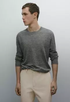Джемпер MOULIN Massimo Dutti, серый