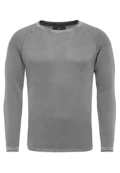 Джемпер MST THOMAS ROUND NECK Key Largo, серый