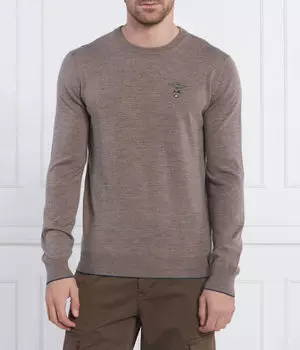 Джемпер мужской Aeronautica Militare шерстяной, желтый