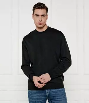 Джемпер мужской Armani Exchange стандартного кроя с шерстью, зеленый