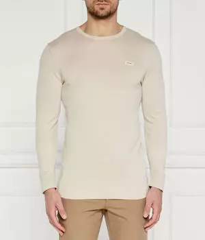 Джемпер мужской Calvin Klein с добавлением шелка, бежевый
