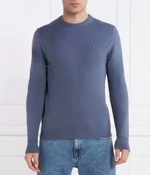 Джемпер мужской Tommy Hilfiger с добавлением кашемира, синий