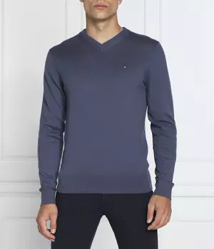 Джемпер мужской Tommy Hilfiger с кашемиром, индиго