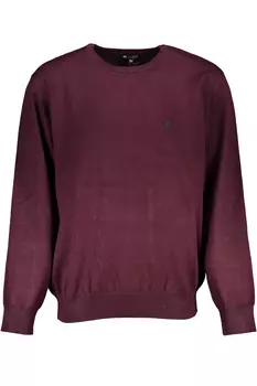 Джемпер мужской U.S. Grand Polo из вискозы с круглым вырезом, бордовый