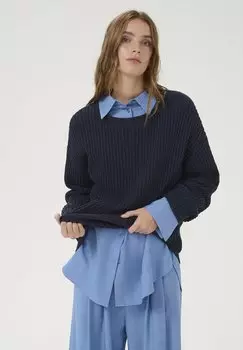 Джемпер My Essential Wardrobe, темно-синий