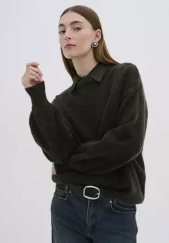 Джемпер My Essential Wardrobe, темно-зеленый