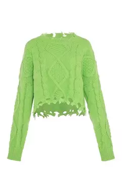 Джемпер myMo, светло-зеленый