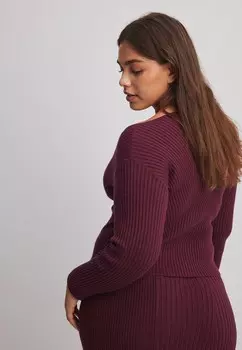 Джемпер NA-KD, фиолетовый