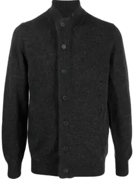 Джемпер на пуговицах Barbour, серый