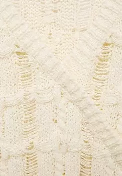 Джемпер NAVAL Mango, кремовый