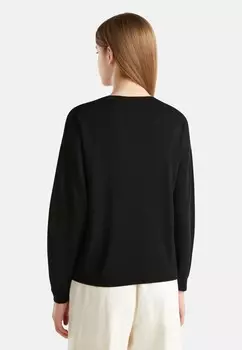 Джемпер NECK IN PURE United Colors of Benetton, черный