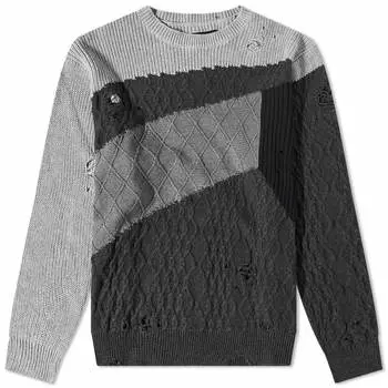 Джемпер Neighborhood Patchwork Crew Knit