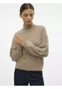 Джемпер NEWRUBELLEFILE Vero Moda, цвет Mottled Brown